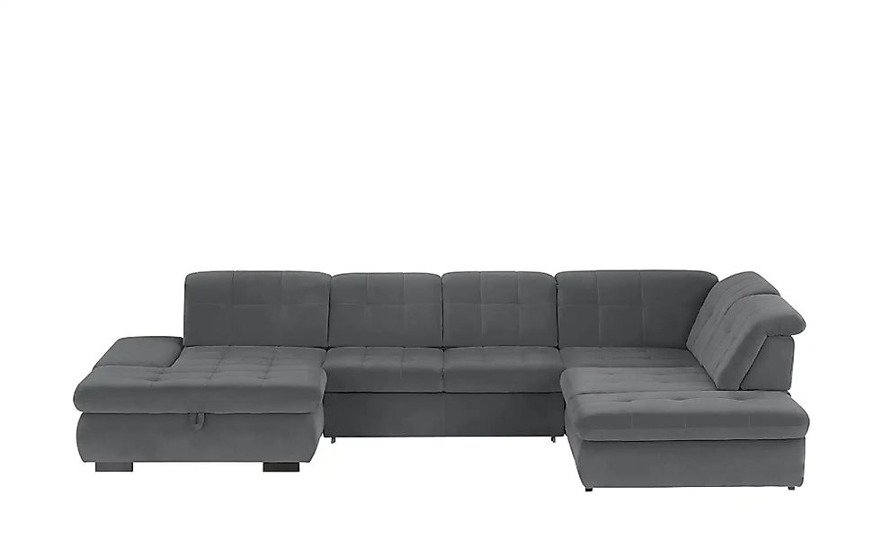 Lounge Collection Wohnlandschaft  Spencer ¦ grau ¦ Maße (cm): B: 382 H: 102 günstig online kaufen