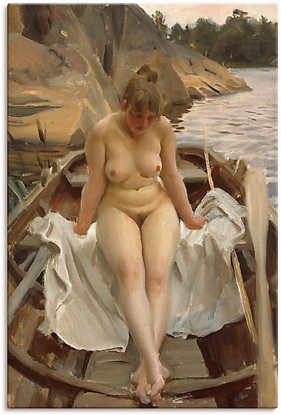 Artland Wandbild »In Werners Ruderboot« Erotische Bilder 1 Stk. tlg. als Le günstig online kaufen