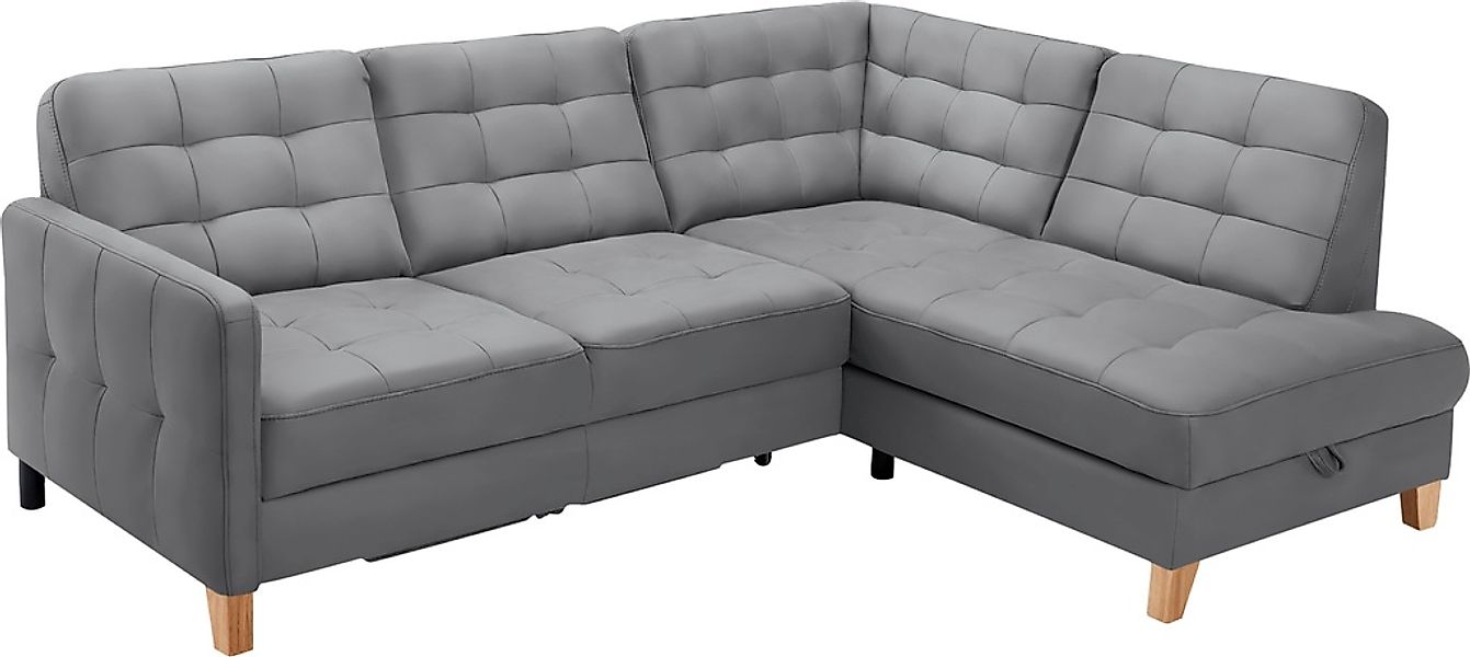 exxpo - sofa fashion Ecksofa "Elio, kompakt und komfortabel, bequem, zeitlo günstig online kaufen