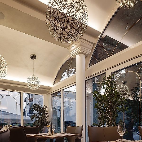 s.luce Pendelleuchte LED Hängeleuchte Atom Dimmbar günstig online kaufen