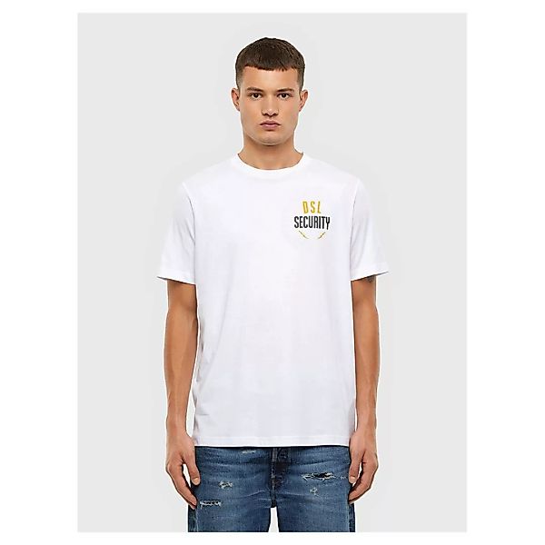 Diesel Just N41 Kurzärmeliges T-shirt XL White günstig online kaufen