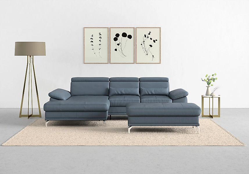 sit&more Ecksofa Cabrio L-Form, mit Sitztiefenverstellung, günstig online kaufen