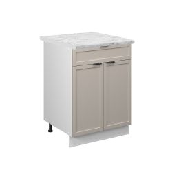 Vicco Unterschrank Fame-Line, GrauBeige/Weiß, 60 cm günstig online kaufen