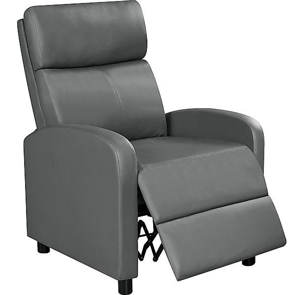 Yaheetech Relaxsessel Loungesessel mit Liegefunktion, Fernsehsessel Einzels günstig online kaufen