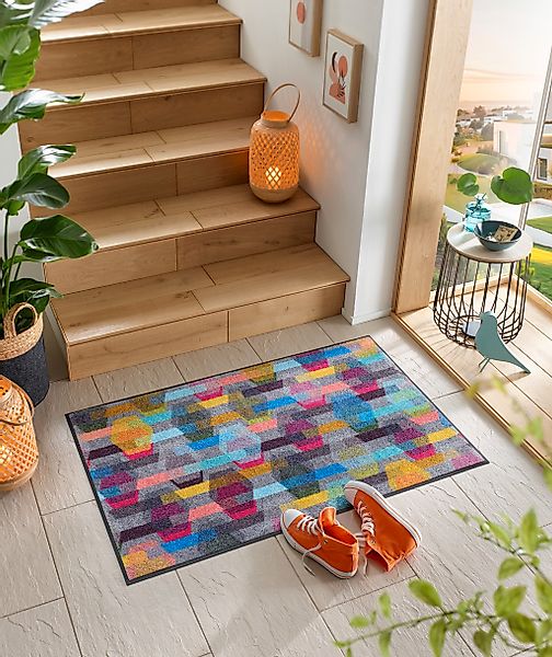 wash+dry by Kleen-Tex Teppich "Limit" rechteckig 7 Höhe günstig online kaufen