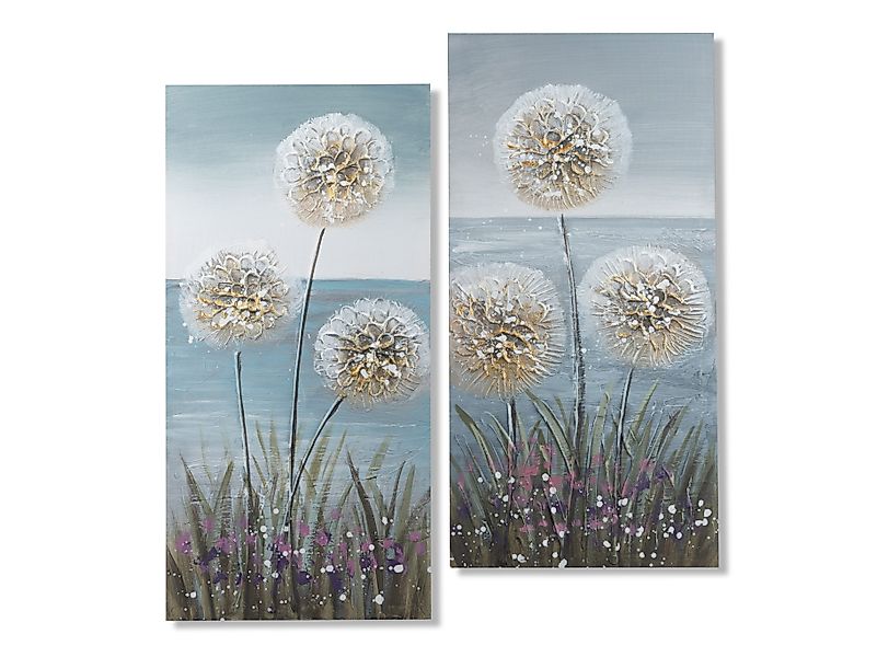 formano Wanddekoobjekt, Farbe: Mehrfarbig, Motiv: Pusteblumen günstig online kaufen