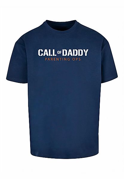 Merchcode T-Shirt "Merchcode Herren Fathers Day - Call of Daddy Heavy Overs günstig online kaufen