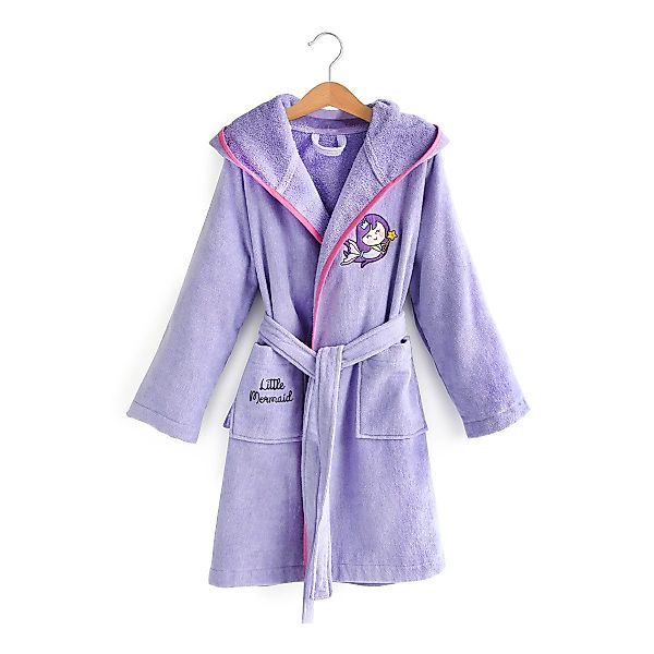 MILK&MOO Duschtuch Milk&Moo Kleine Meerjungfrau Kinderbademantel, günstig online kaufen