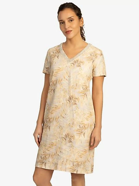 mint & mia Sommerkleid aus hochwertigem Leinen Material mit Klassisch Stil günstig online kaufen