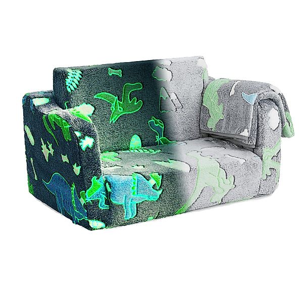 COSTWAY Kindersessel, 2 in 1 Klappsofa günstig online kaufen