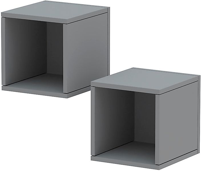 INOSIGN Wandregal "Infinity" Set, 2 kleine Würfelregale, 2 Stk. tlg. Würfel günstig online kaufen