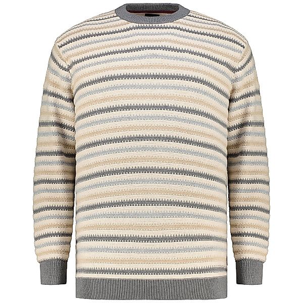 Hajo Strickpullover aus Baumwolle Farbe beige Größe: 3XL günstig online kaufen