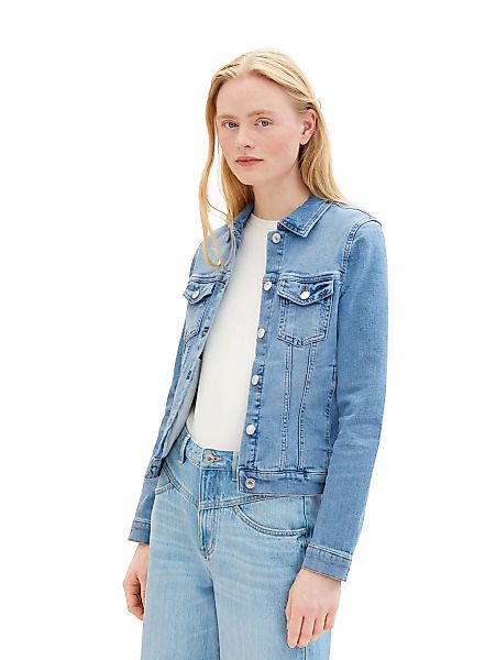 TOM TAILOR Denim Jeansjacke, im klassischen Look und mit Stretch günstig online kaufen