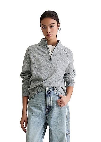 Marc O'Polo DENIM Strickpullover aus flauschigem Schurwolle-Mix günstig online kaufen