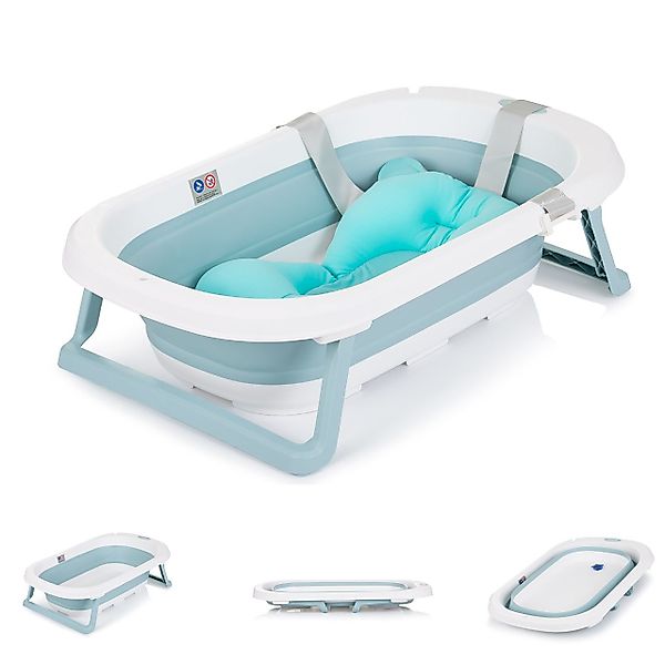 Chipolino Babybadewanne Babywanne Isla mit Badekissen, günstig online kaufen