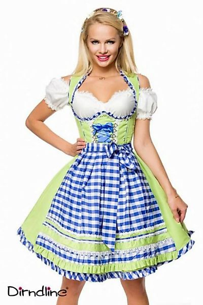 Dirndline Dirndl Wasn Wiesn Oktoberfest Tracht Dirndl Kleid Karo Schürze Tr günstig online kaufen