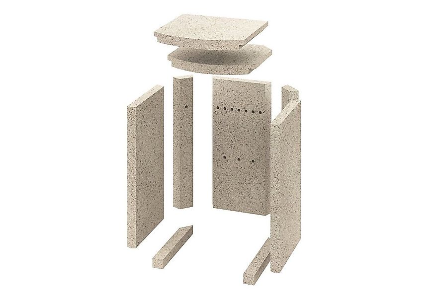 H&M Germany Kaminofen-Erweiterungssegmet Basic Ersatzteile Brennraumausklei günstig online kaufen