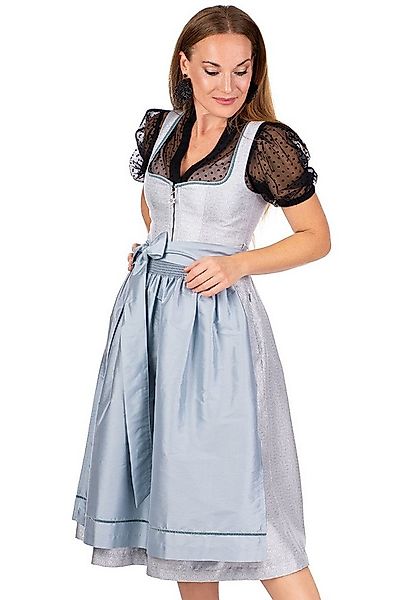 MarJo Dirndl Midi Dirndl 2tlg. - HOHENAU - silbergrau günstig online kaufen