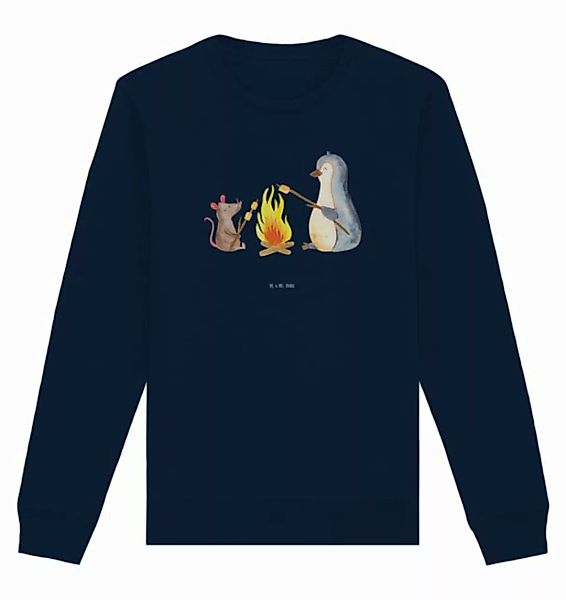 Mr. & Mrs. Panda Longpullover Pinguin Lagerfeuer Größe L - French Navy - Ge günstig online kaufen