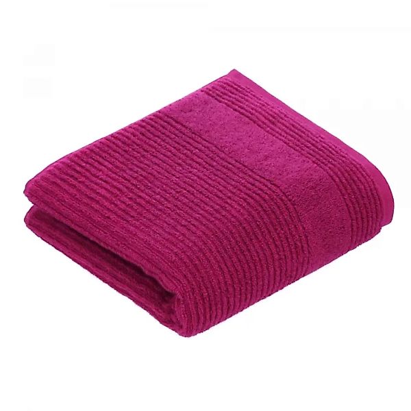 Vossen Handtücher Tomorrow - Farbe: cranberry - 3770 - Badetuch 100x150 cm günstig online kaufen
