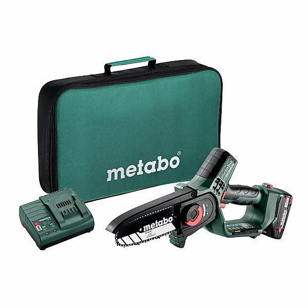 metabo Akku-Gehölzsäge MS 18 LTX 15 mit Akkupack 18V, Ladegerät, Werkzeugta günstig online kaufen