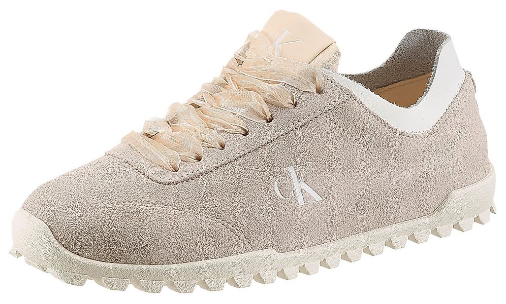 Calvin Klein LOW PROFILE RUN MG SUE DB LACES Sneaker Freizeitsneaker, Halbs günstig online kaufen