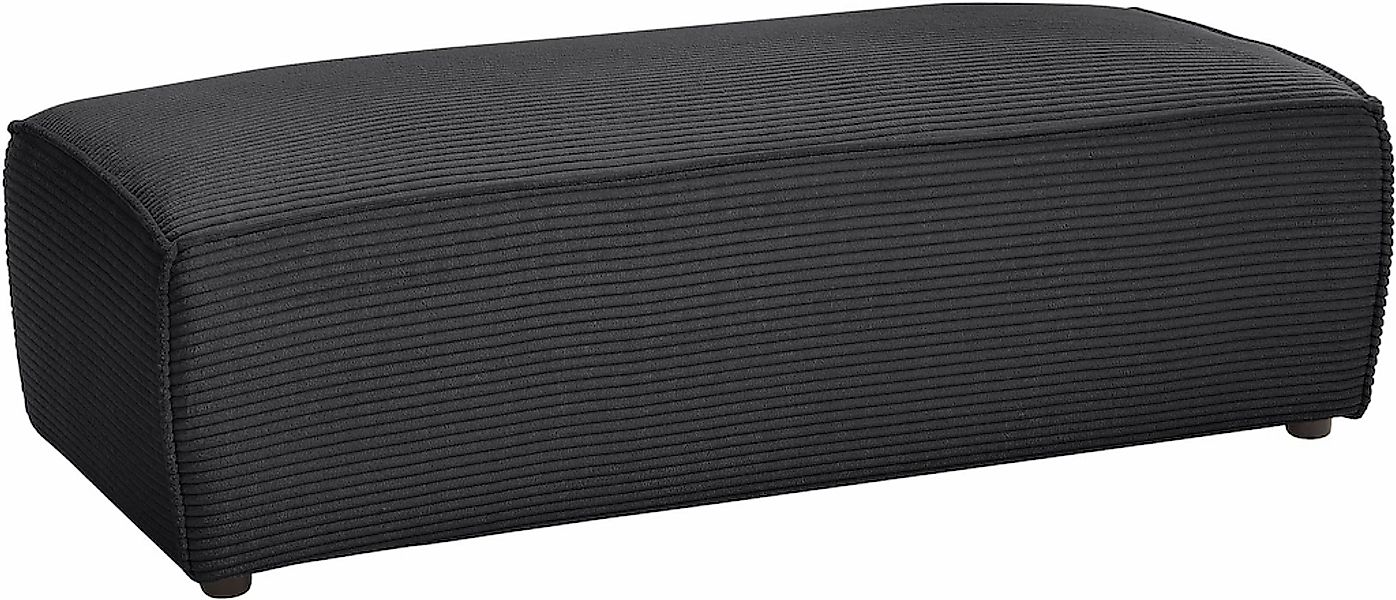 Home affaire Hocker "NEU: SHERWOOD XXL, Polsterhocker, Cord, Webstoff" rech günstig online kaufen