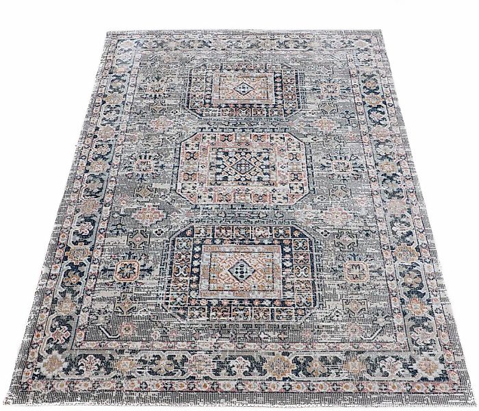 carpetfine Teppich »Omen_3«, rechteckig, 3 mm Höhe, Orient Vintage Look günstig online kaufen