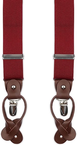 Suitable Luxe Hosenträger Bordeaux - günstig online kaufen