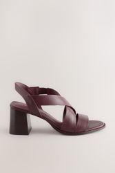 Next Forever Comfort® Ledersandalen mit Blockabsatz günstig online kaufen