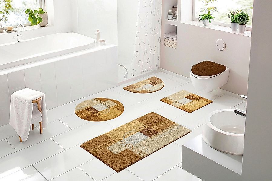 Grund Badematte Frida, Höhe 20 mm, rutschhemmend beschichtet, schnell trock günstig online kaufen