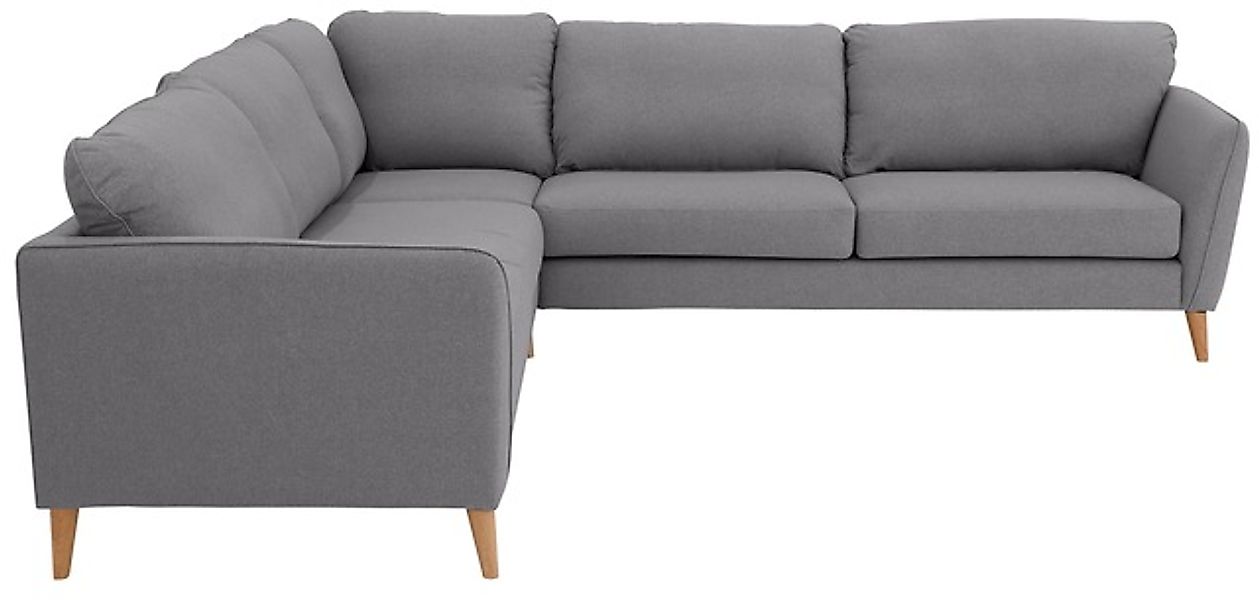 Home affaire Ecksofa »MARSEILLE 278/278 cm, L-Form, Webstoff, Flachgewebe, günstig online kaufen