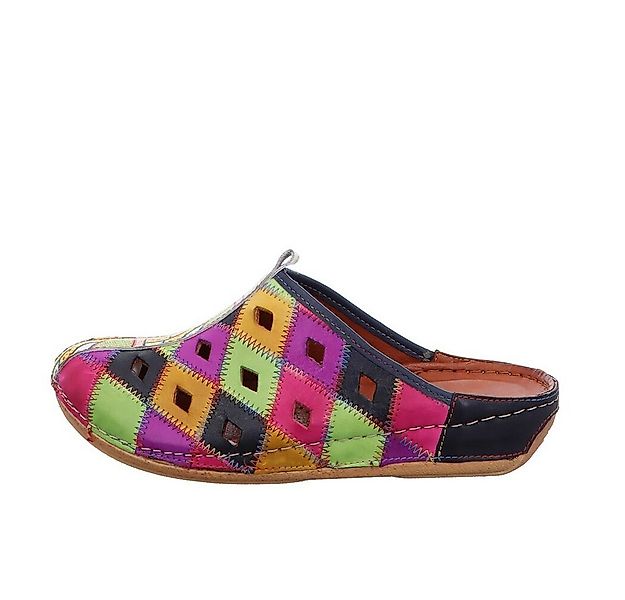 Gemini Gemini - Nappa/Kombi Pantolette - Mehrfarbig Pantolette günstig online kaufen
