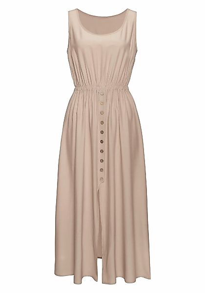 LASCANA Maxikleid, mit Zierknöpfen, Sommerkleid, modisch günstig online kaufen