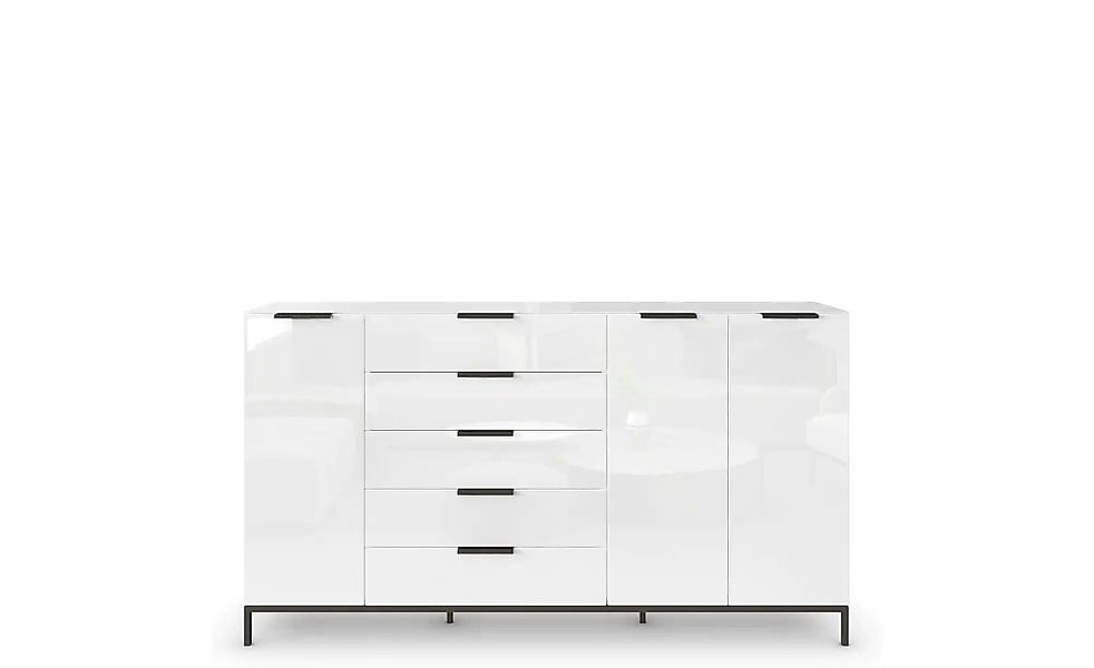 Highboard  Flipp ¦ weiß ¦ Maße (cm): B: 199 H: 110 Kommoden & Sideboards > günstig online kaufen