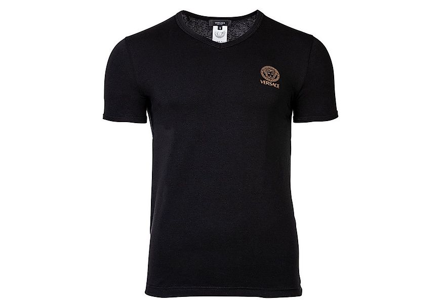 Versace T-Shirt Herren T-Shirt 1er Pack Baumwolle (Packung, 1er Pack) günstig online kaufen