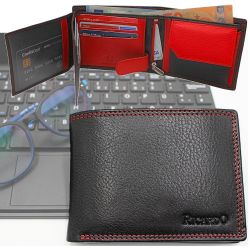 L&B Geldbörse Nappaleder Bi-Color Portemonnaie, mit günstig online kaufen