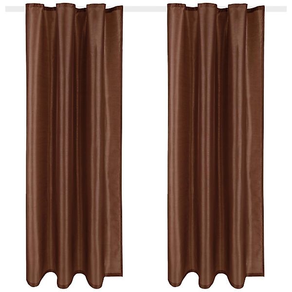 Arsvita Vorhang (2 St), Schlaufen, blickdicht, Microfaser, Blickdichter Dek günstig online kaufen