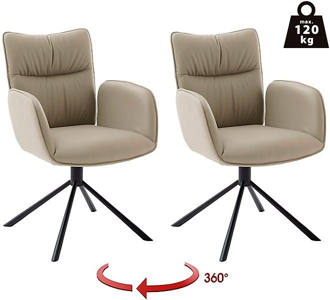 MCA furniture 4-Fußstuhl »MARIN Esszimmerstuhl (2er Set) - Stuhl« (Set) 2 S günstig online kaufen