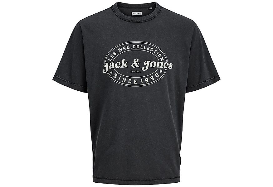 Jack & Jones Rundhalsshirt Jack&Jones T-Shirt dunkelgrau used XXL JJEDOVER günstig online kaufen