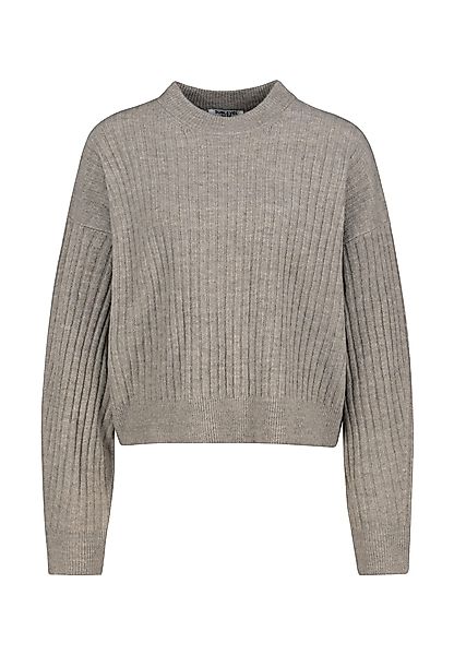 SUBLEVEL Strickpullover Damen Pullover Rundhalskragen Cropped günstig online kaufen