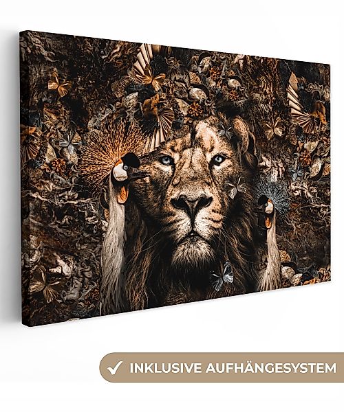 OneMillionCanvasses® Leinwandbild Collage - Tiere - günstig online kaufen