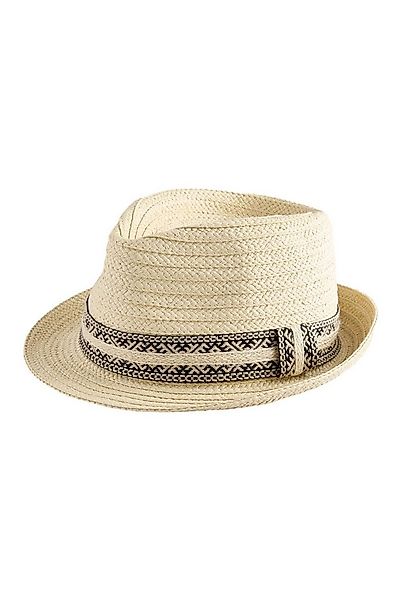 Next Trilby Trilby-Strohhut mit Ikat-Band (1-St) günstig online kaufen
