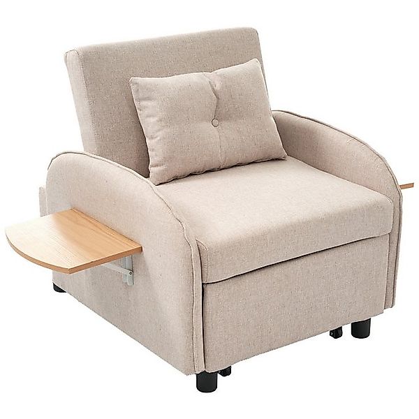 Yorbay Sofa Multifunktional Schlafsofa, dreifach verstellbar, mit Klapp Tee günstig online kaufen