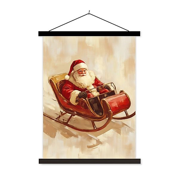 MuchoWow Poster Weihnachten - Schlitten - günstig online kaufen