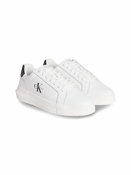 Calvin Klein Jeans CHUNKY CUPSOLE MONO LTH Sneaker Schnürschuh, Halbschuh, günstig online kaufen