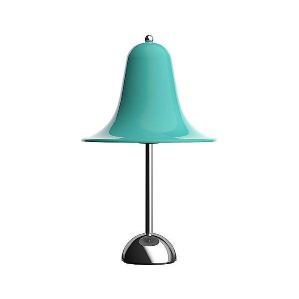 Verpan Tischleuchte Pantop, helles türkis, Höhe 23 cm, E14 günstig online kaufen