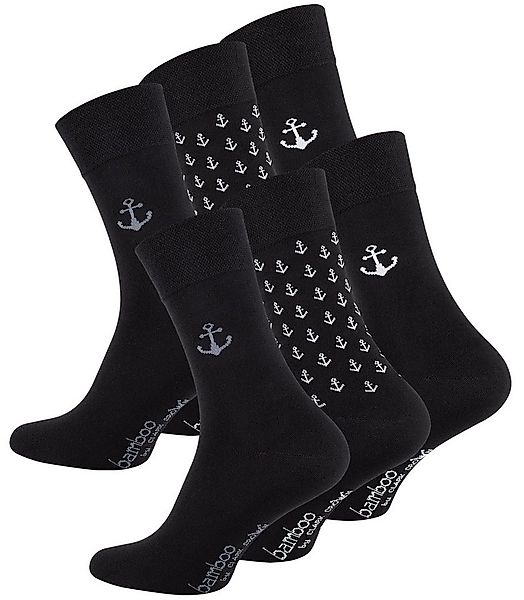 Clark Crown® Socken Bambus-Herren Businesssocken (6-Paar) weich und atmungs günstig online kaufen