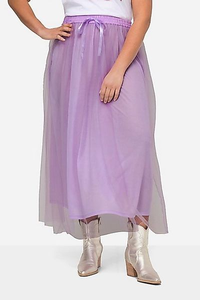Angel of Style Midirock Midi-Meshrock A-Linie günstig online kaufen