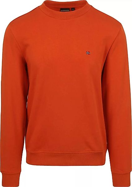 Napapijri Pullover Orange - Größe M günstig online kaufen